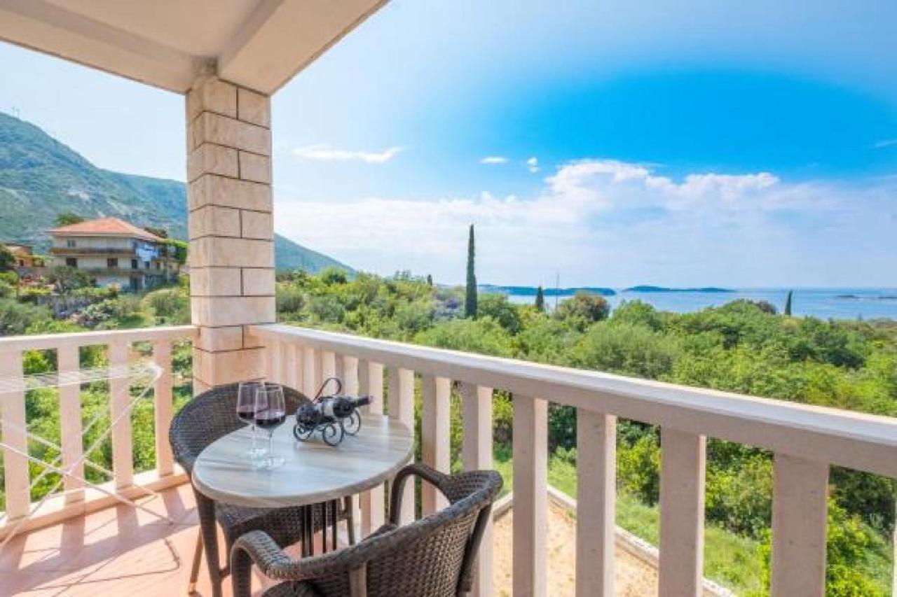 Villa Panorama Dubrovnik Млини Экстерьер фото