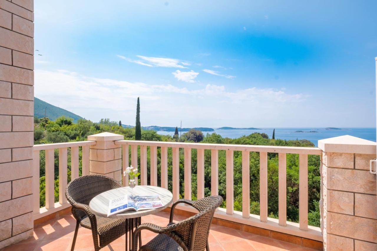 Villa Panorama Dubrovnik Млини Экстерьер фото