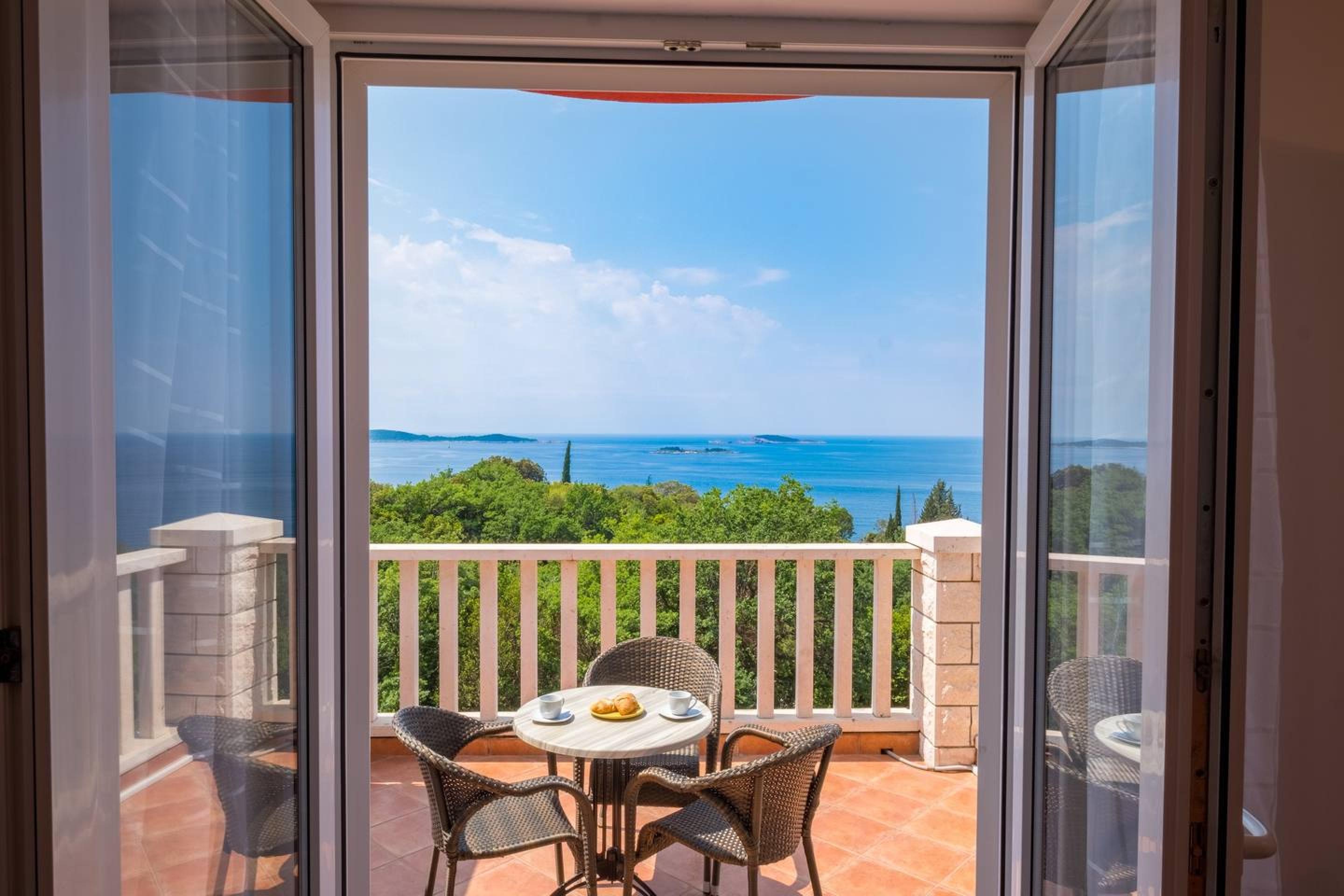 Villa Panorama Dubrovnik Млини Экстерьер фото